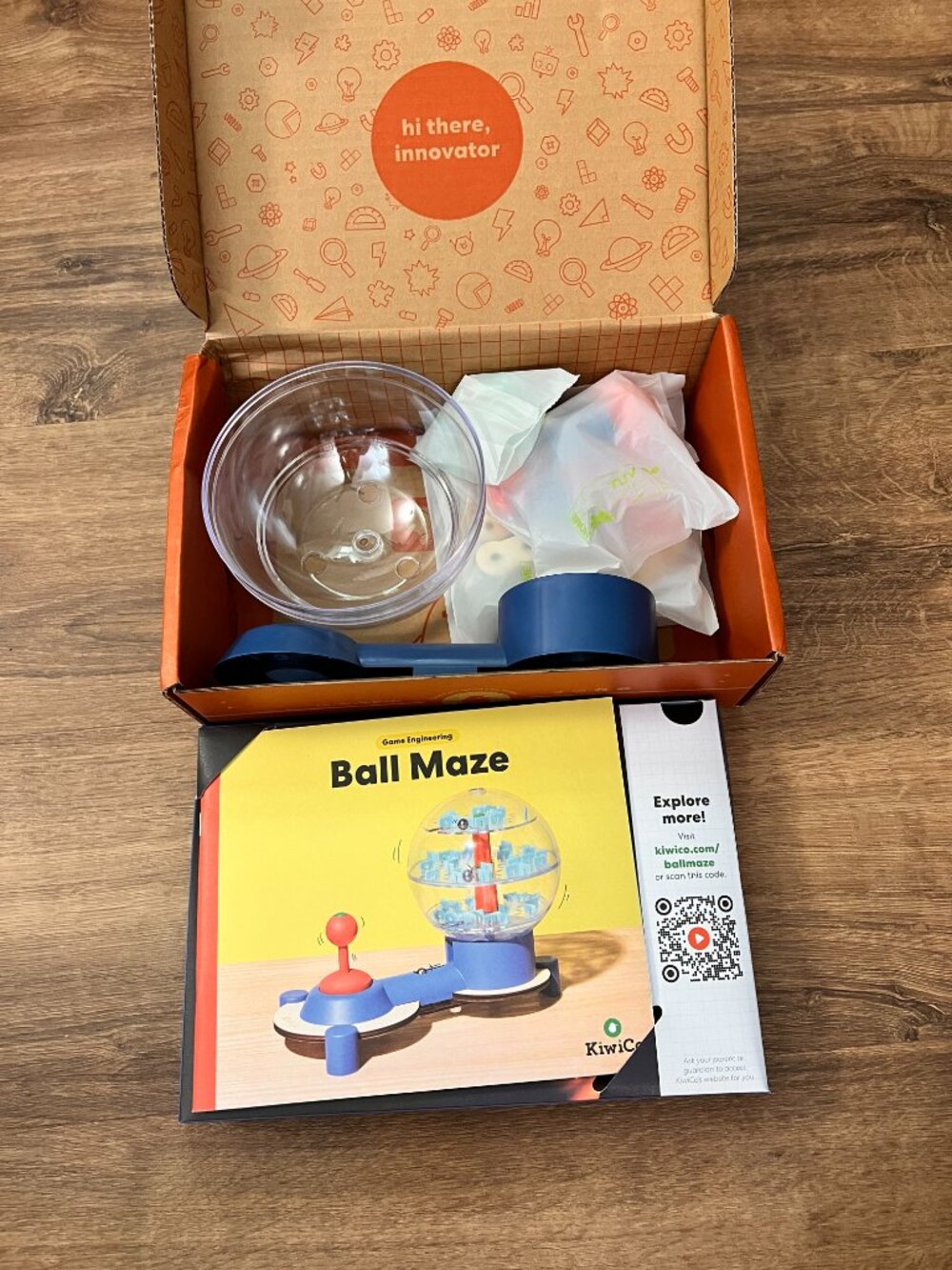 NEW KiwiCo Ball Maze Tinker STEAM Crate age 9+